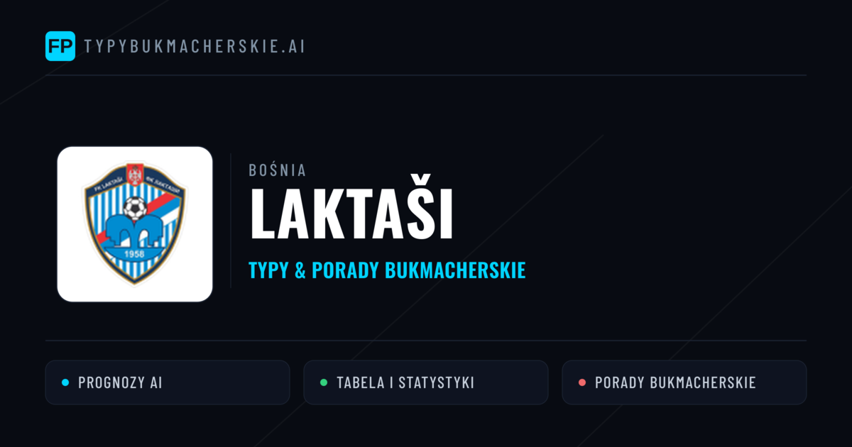 Laktaši Typy i statystyki
