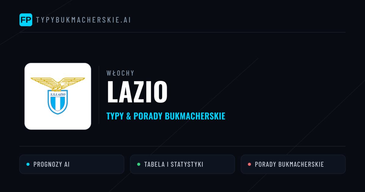 Lazio Typy i statystyki