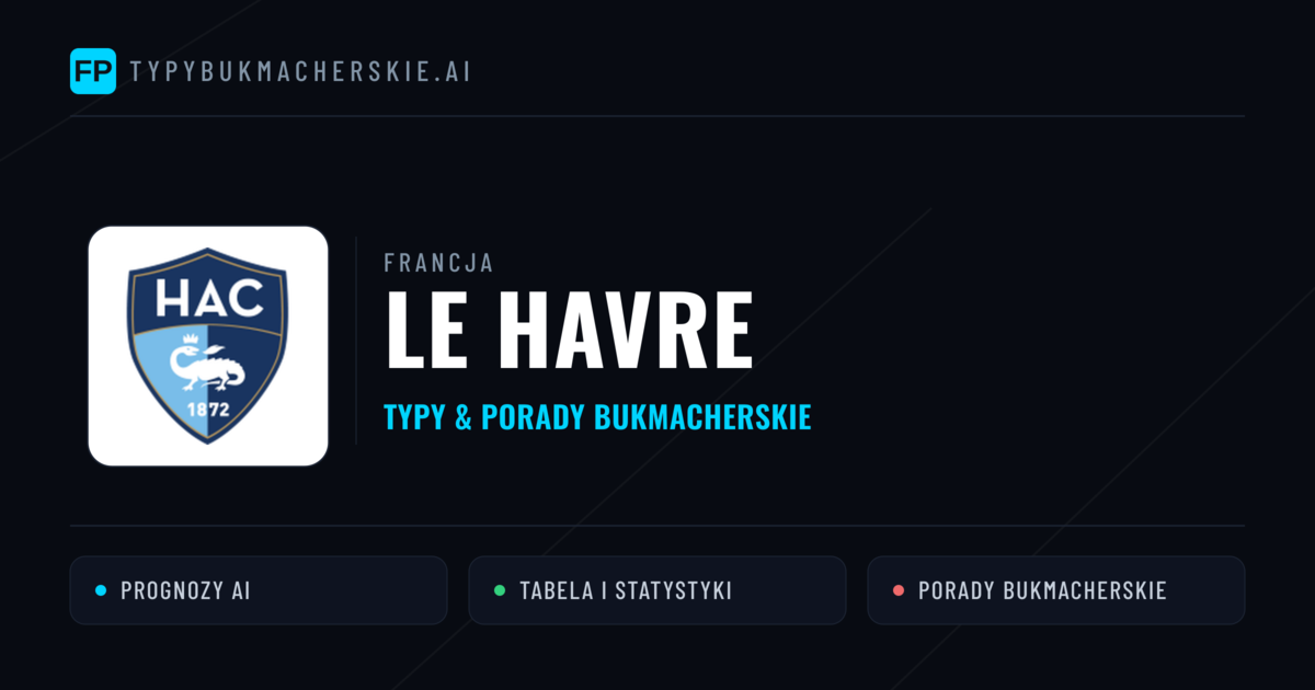 Le Havre Typy i statystyki