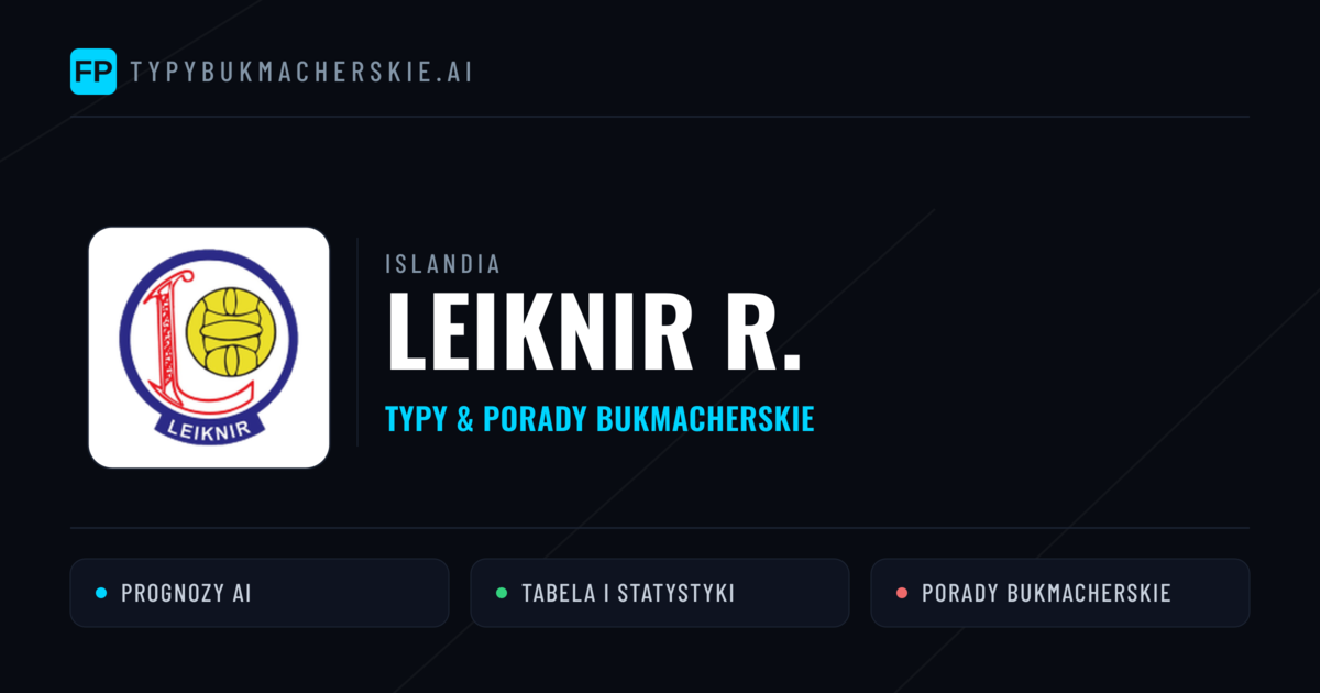 Leiknir R. Typy i statystyki