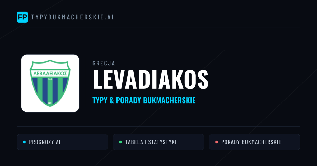 Levadiakos Typy i statystyki