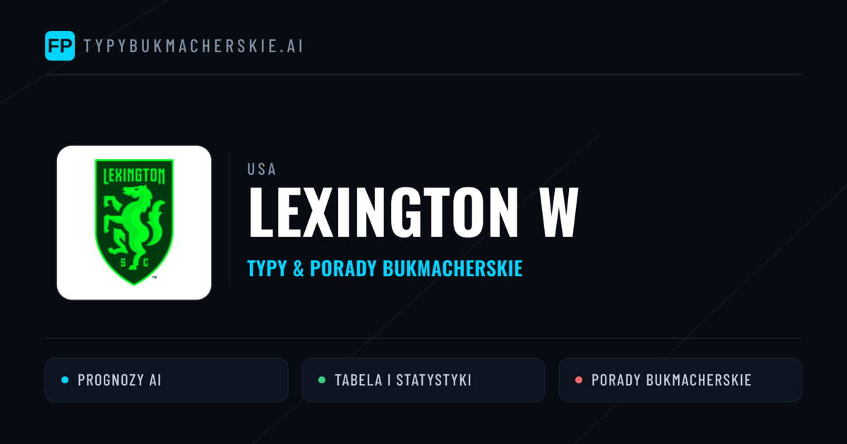 Lexington W Typy i statystyki