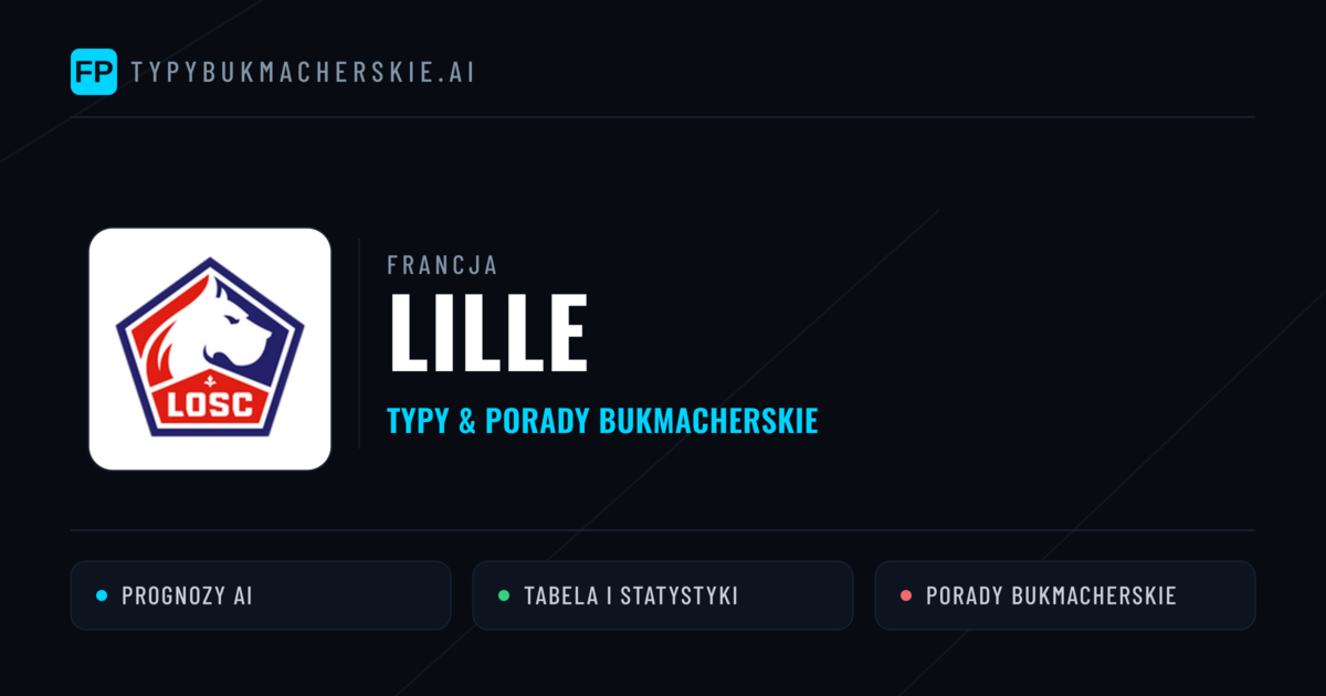 Lille Typy i statystyki