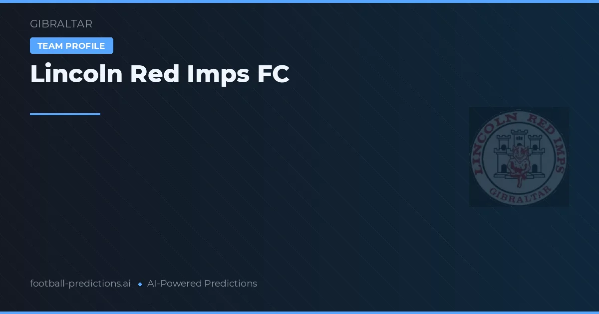 Lincoln Red Imps Typy i statystyki