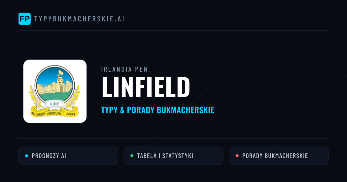 Linfield Typy i statystyki