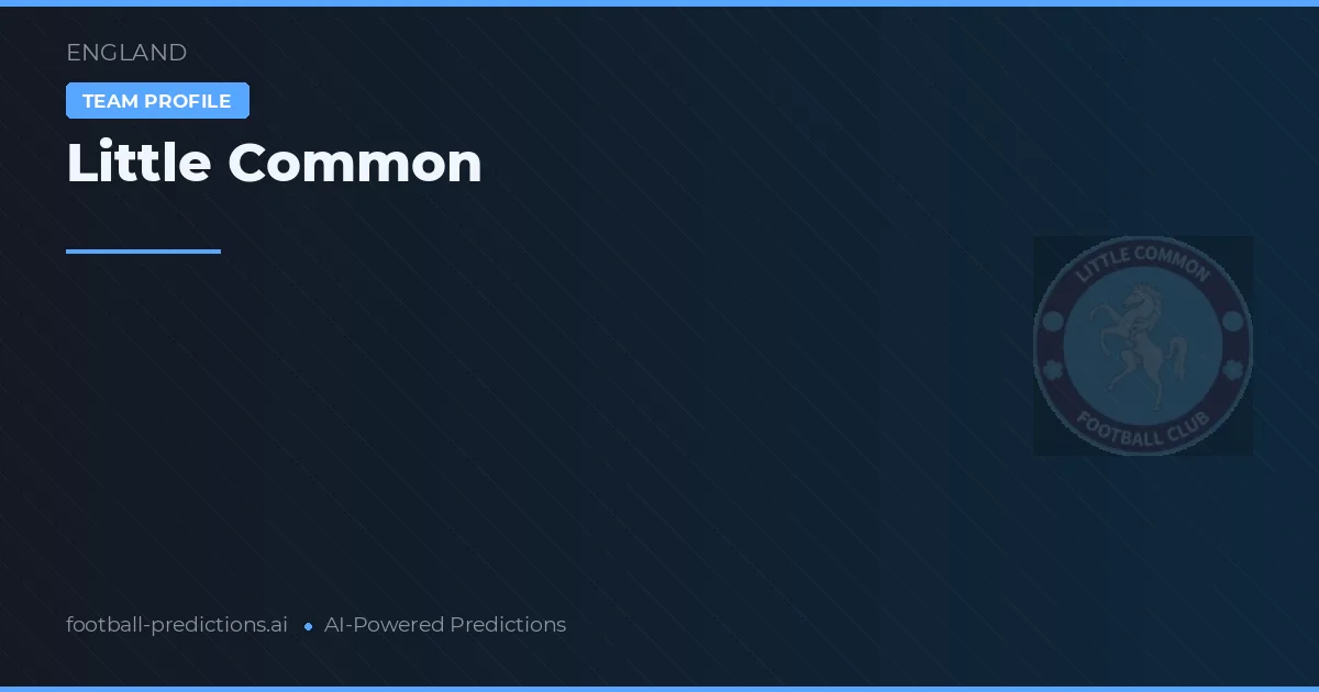 Little Common Typy i statystyki