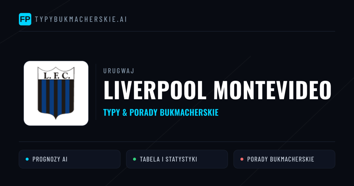 Liverpool Montevideo Typy i statystyki