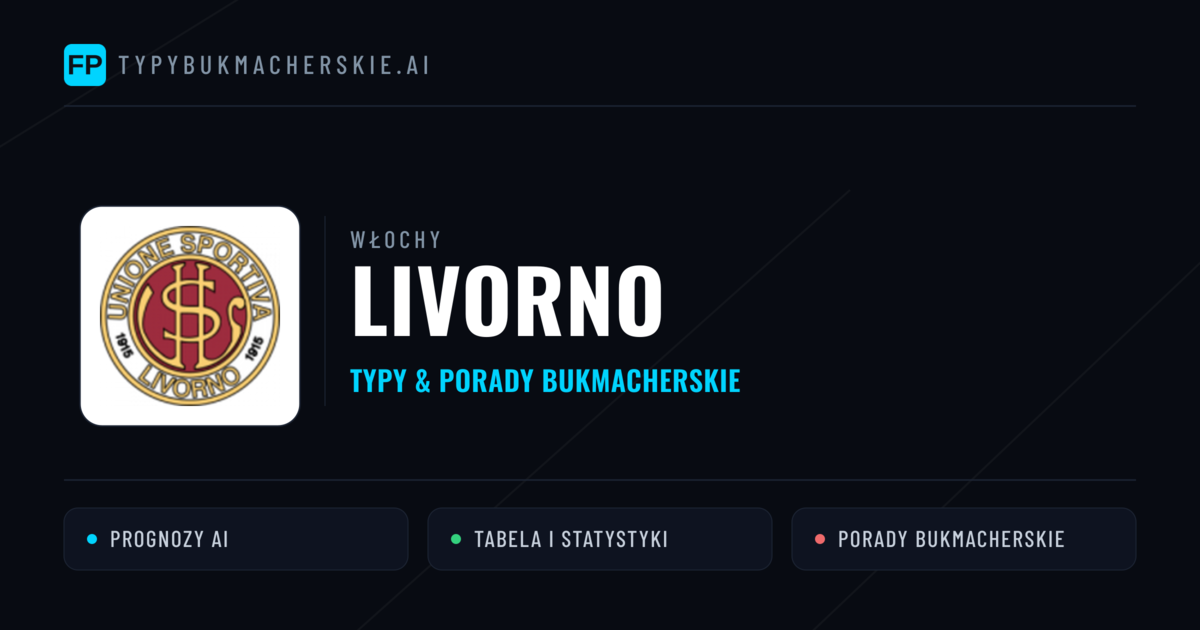 Livorno Typy i statystyki