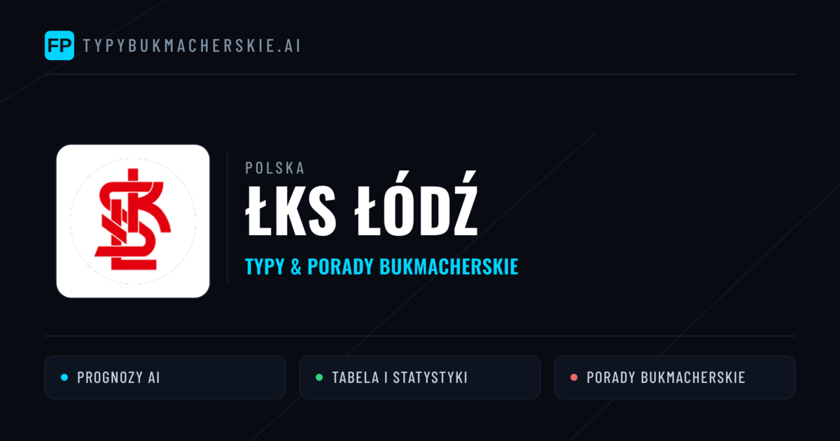 ŁKS Łódź Typy i statystyki