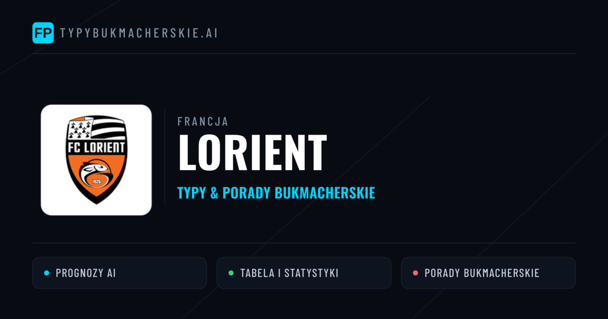 Lorient Typy i statystyki