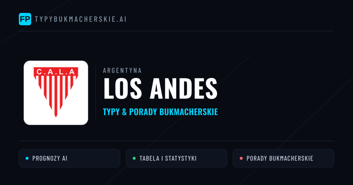 Los Andes Typy i statystyki