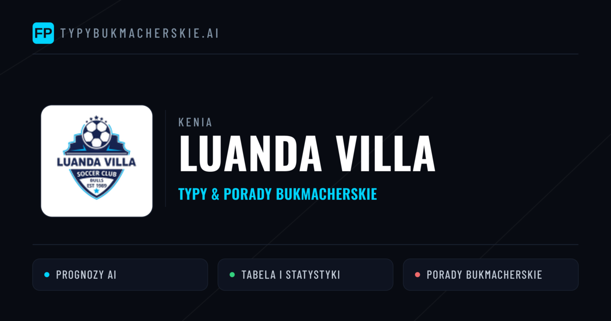 Luanda Villa Typy i statystyki