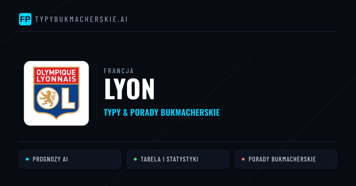 Lyon Typy i statystyki