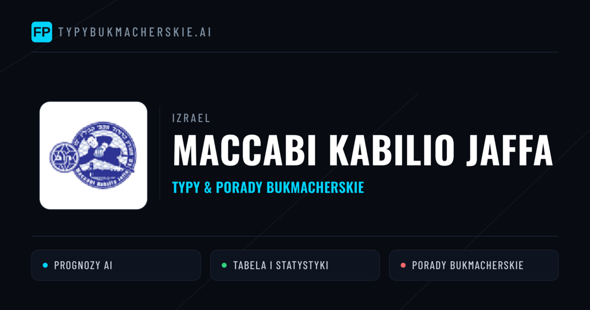 Maccabi Kabilio Jaffa Typy i statystyki