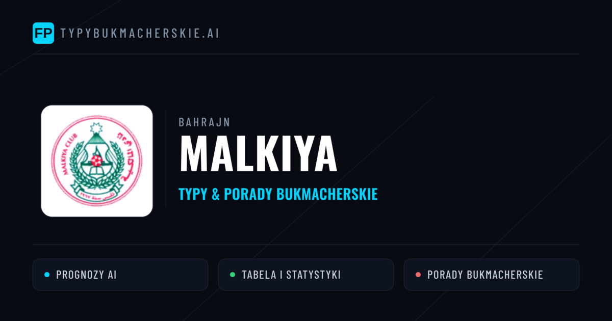 Malkiya Typy i statystyki