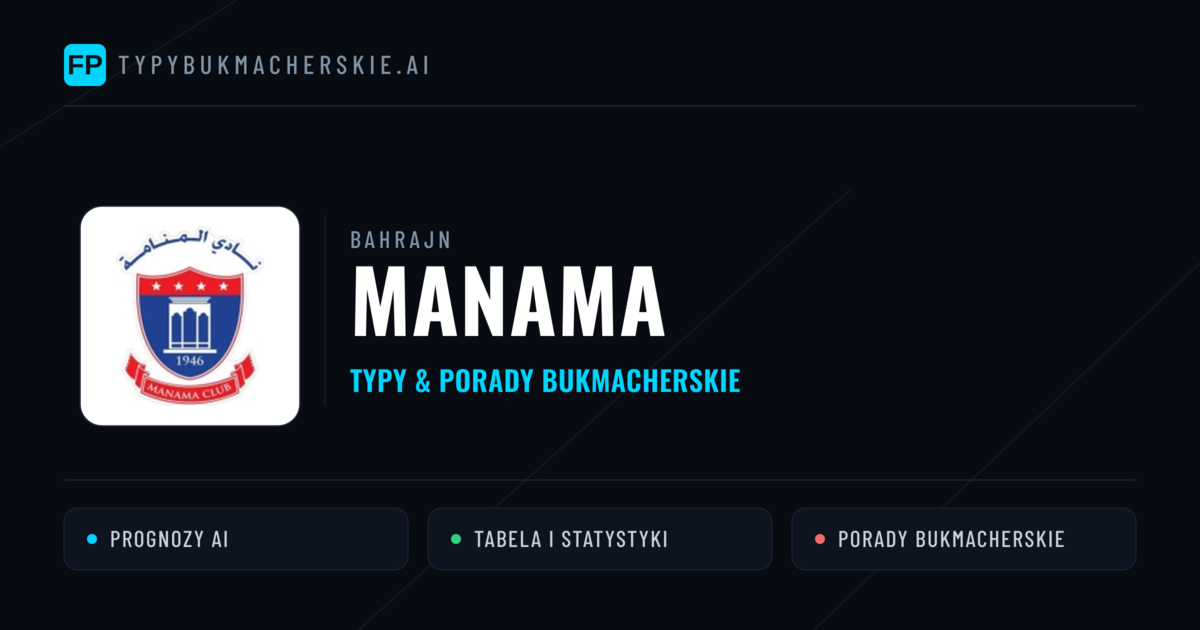 Manama Typy i statystyki