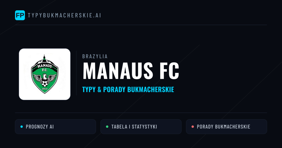Manaus FC Typy i statystyki