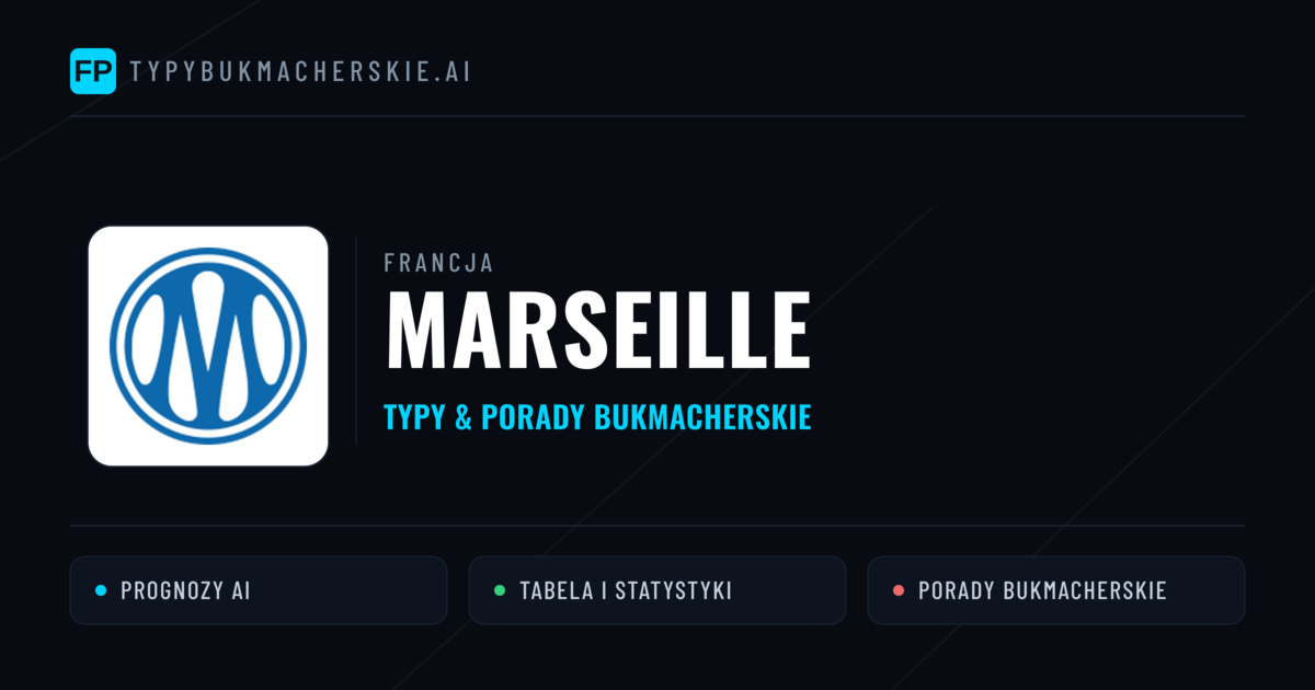 Marseille Typy i statystyki