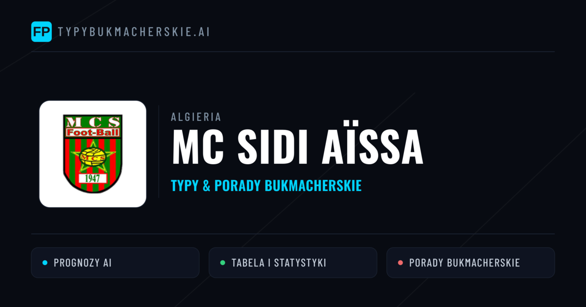MC Sidi Aïssa Typy i statystyki