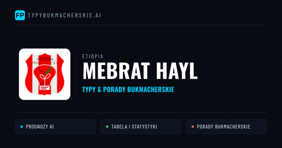 Mebrat Hayl Typy i statystyki