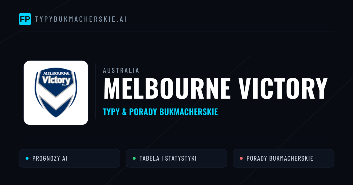 Melbourne Victory Typy i statystyki