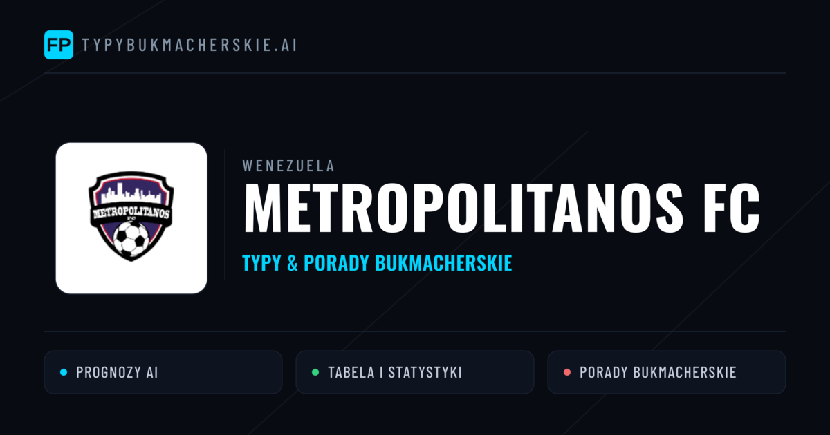 Metropolitanos FC Typy i statystyki