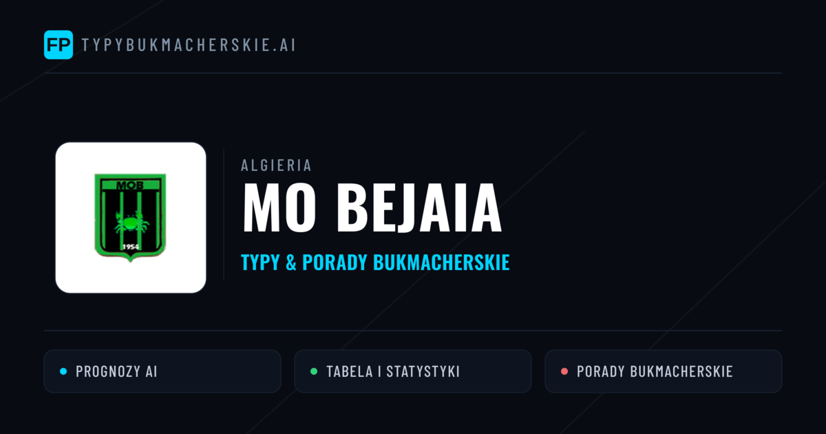 MO Bejaia Typy i statystyki