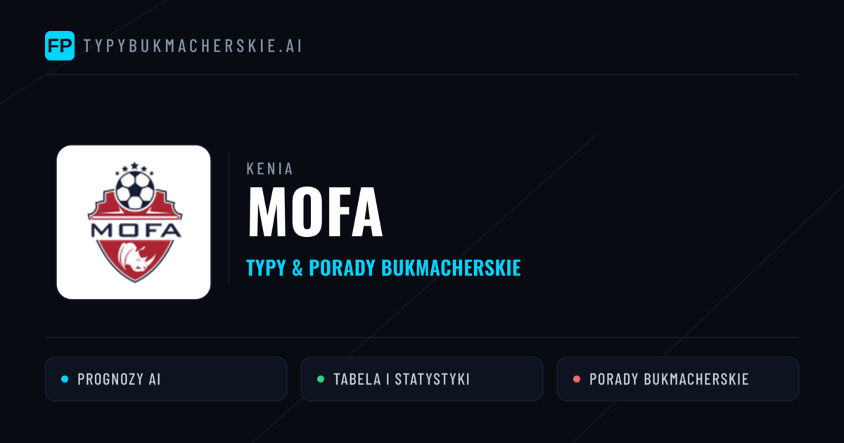 MOFA Typy i statystyki