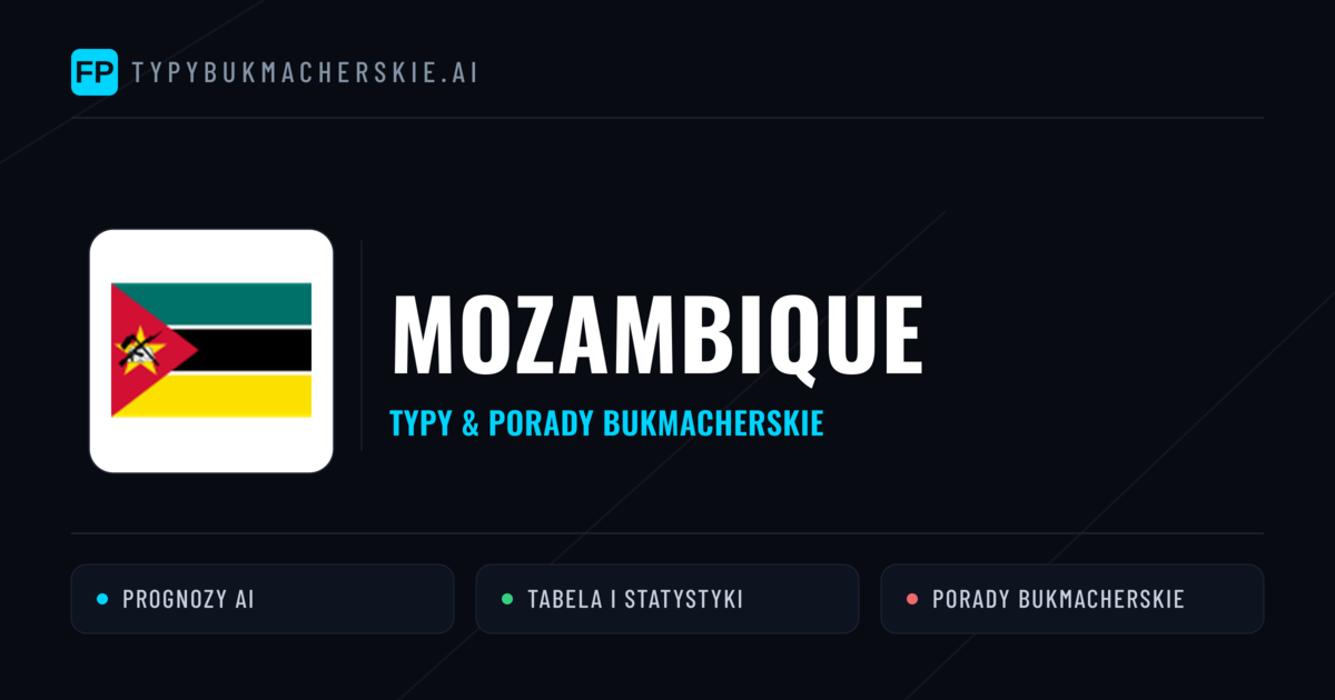 Mozambique Typy i statystyki