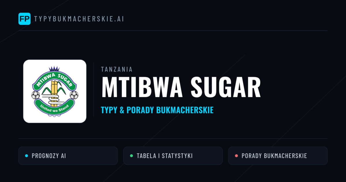 Mtibwa Sugar Typy i statystyki