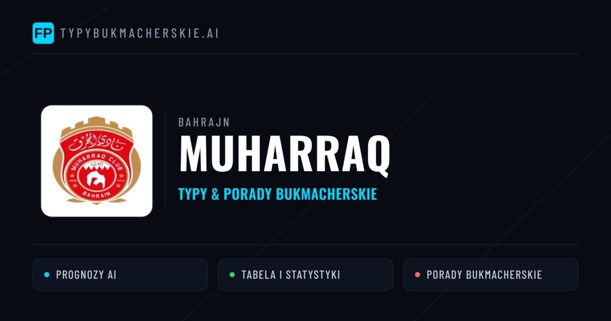 Muharraq Typy i statystyki