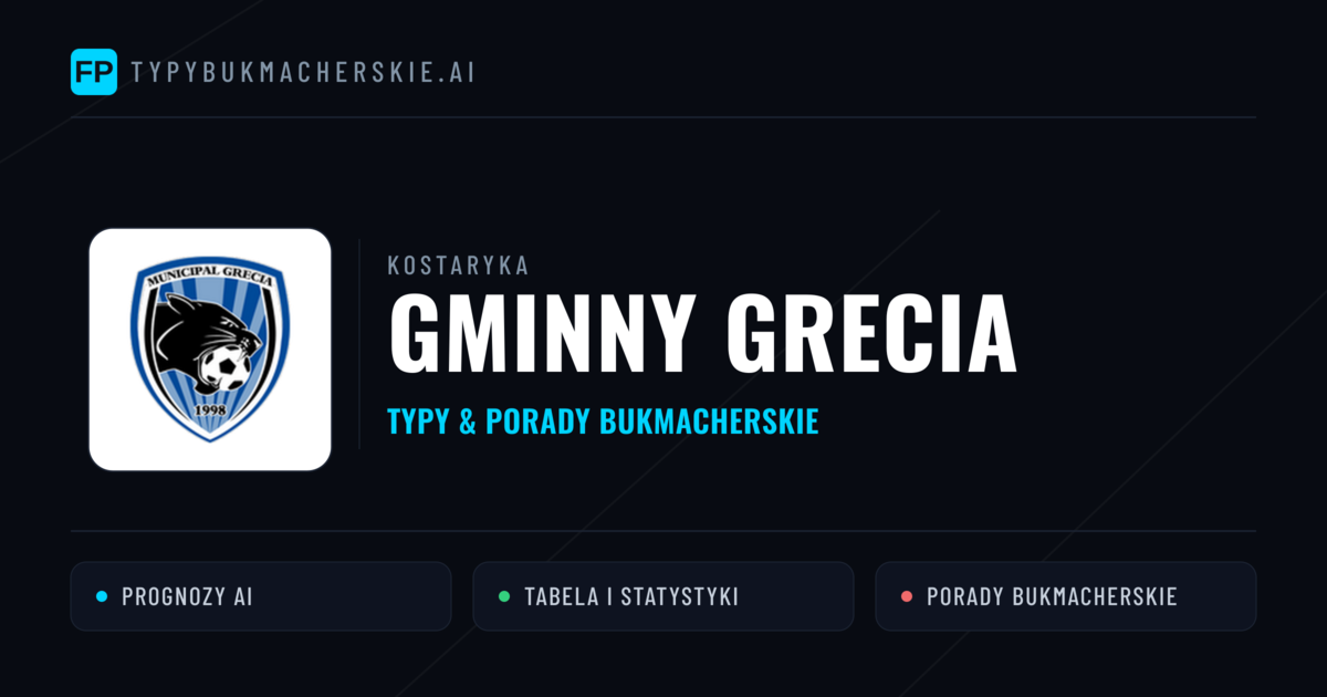 Gminny Grecia Typy i statystyki
