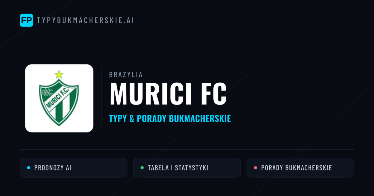 Murici FC Typy i statystyki