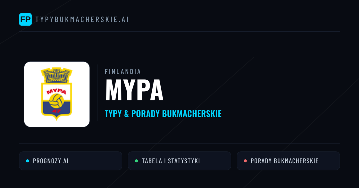 MyPa Typy i statystyki