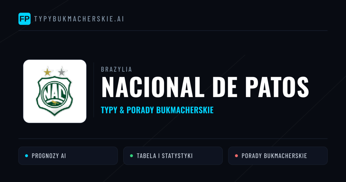 Nacional de Patos Typy i statystyki