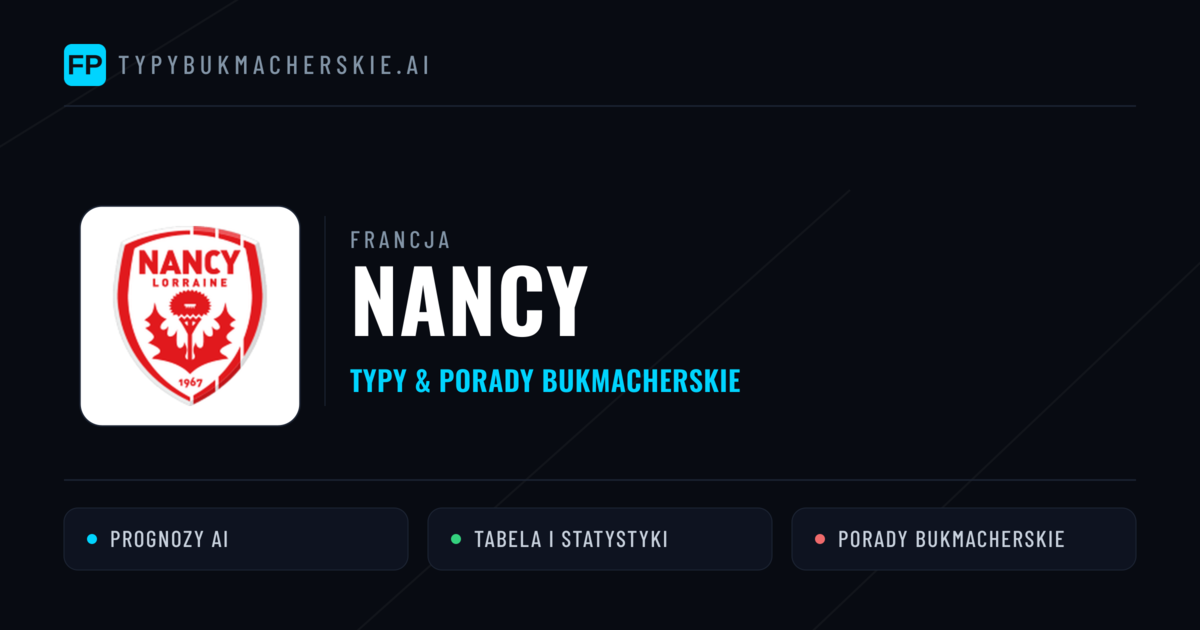 Nancy Typy i statystyki