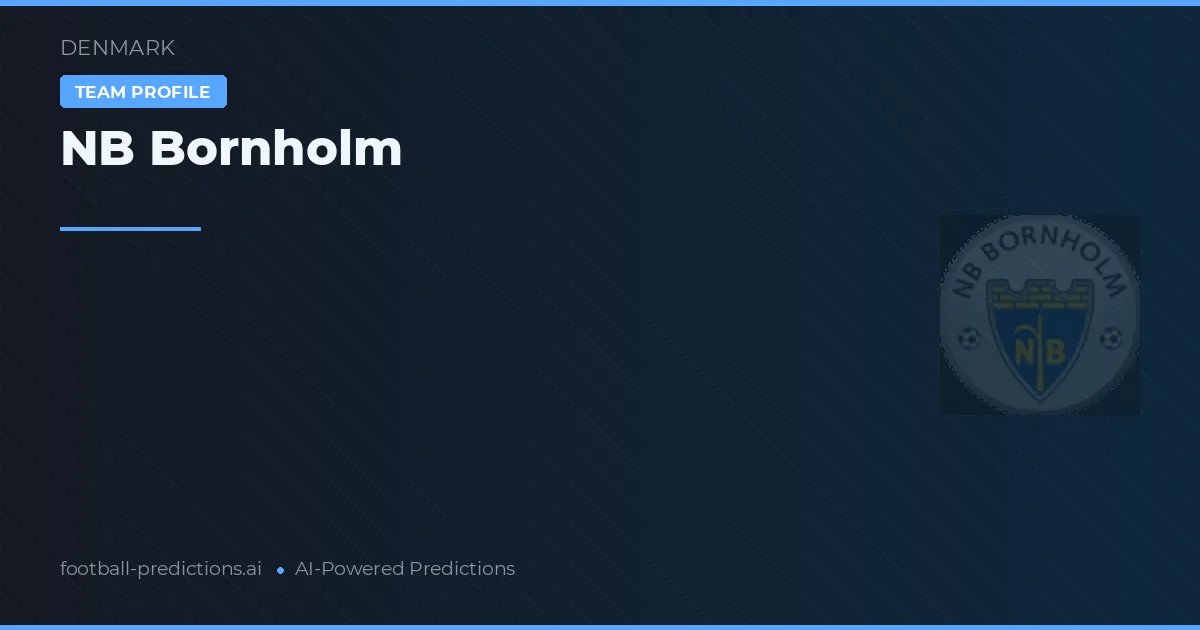 NB Bornholm Typy i statystyki