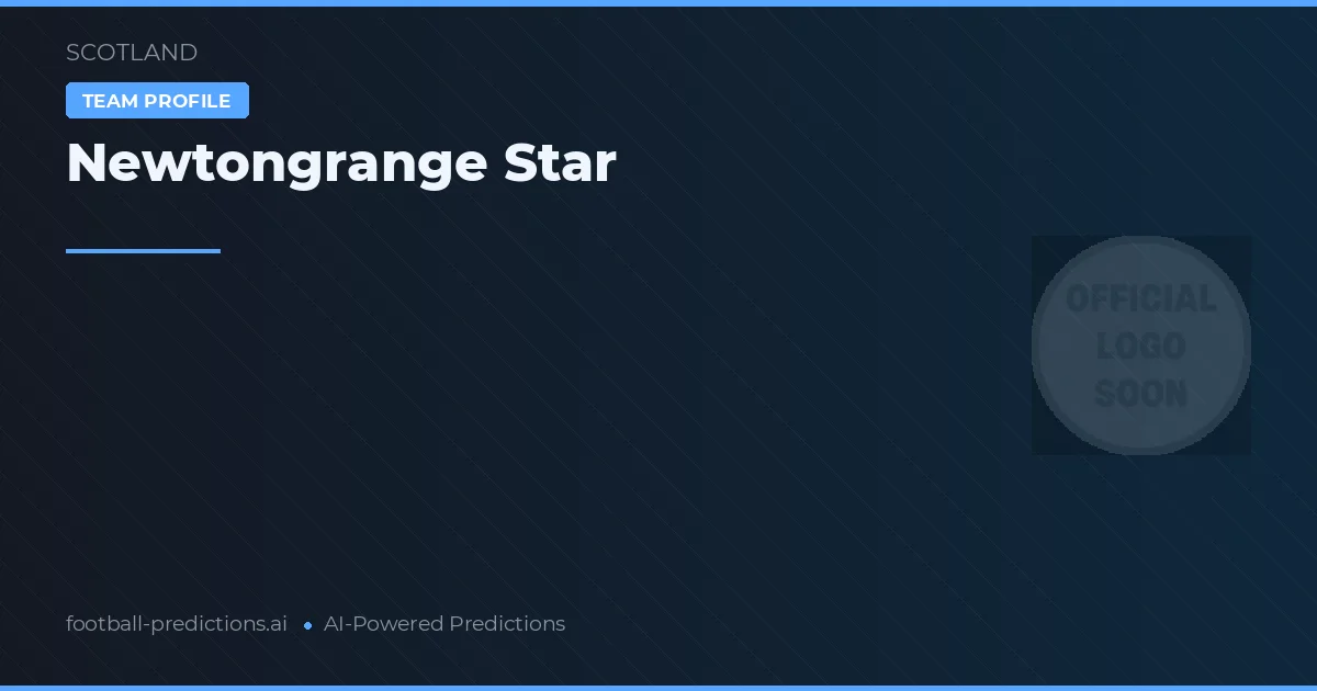 Newtongrange Star Typy i statystyki