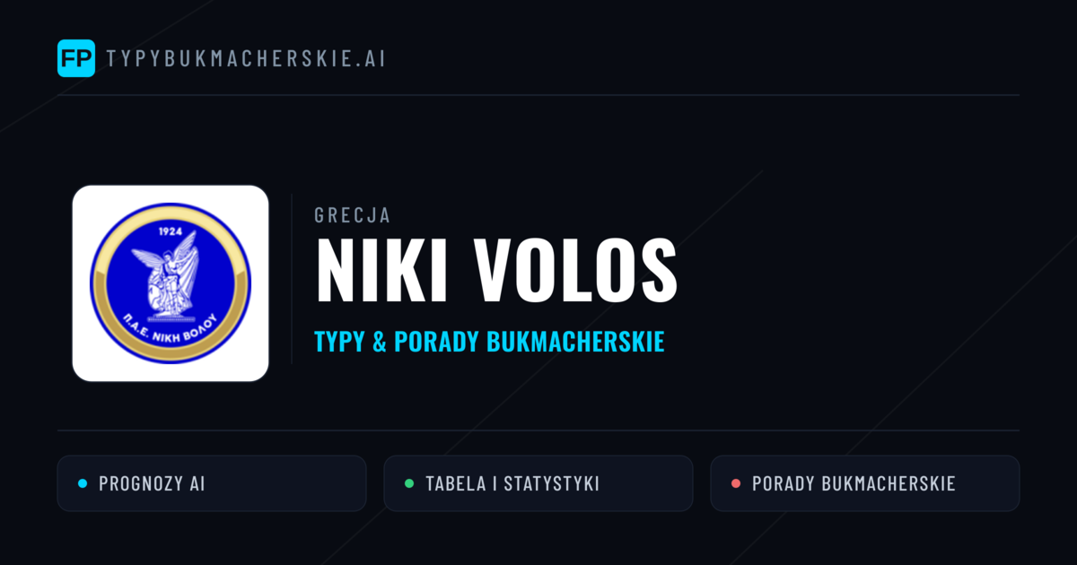 Niki Volos Typy i statystyki
