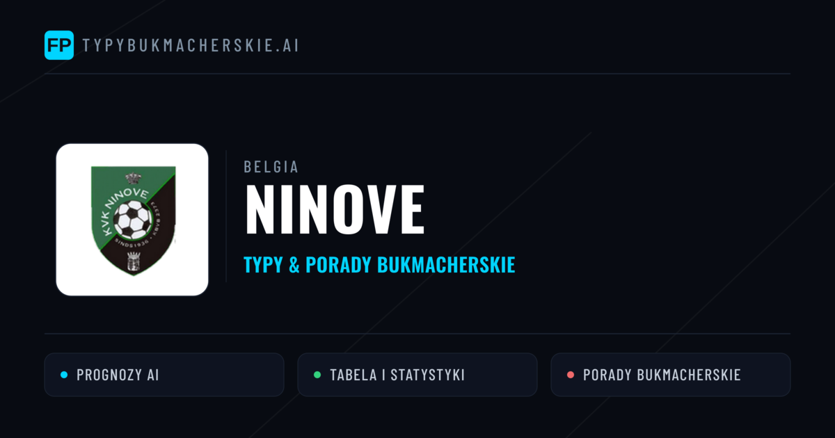 Ninove Typy i statystyki