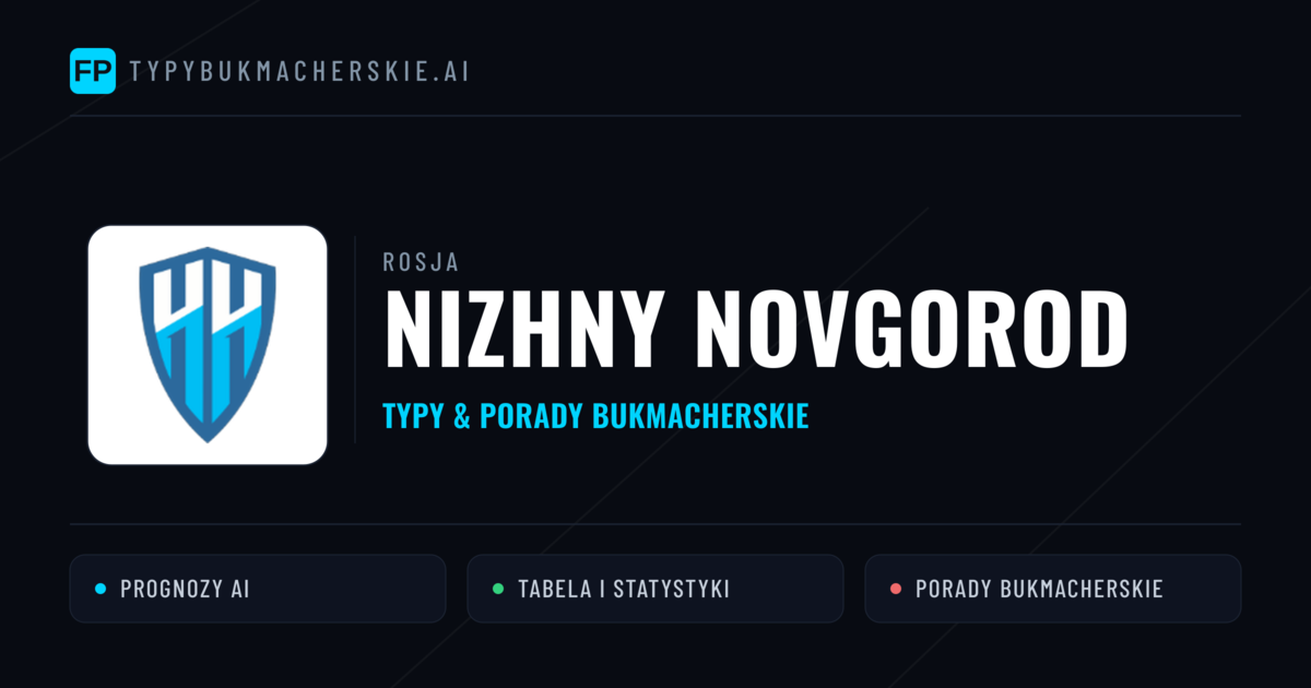 Nizhny Novgorod Typy i statystyki