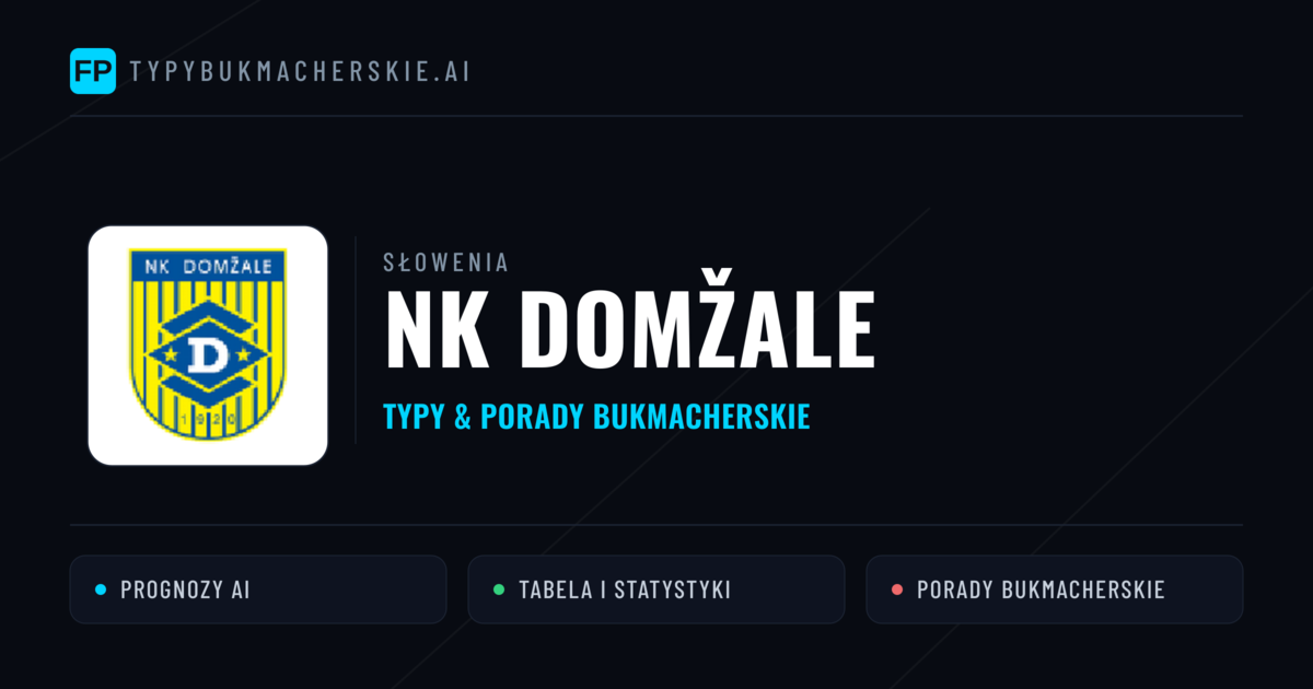 NK Domžale Typy i statystyki