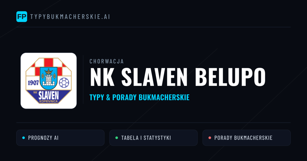 NK Slaven Belupo Typy i statystyki