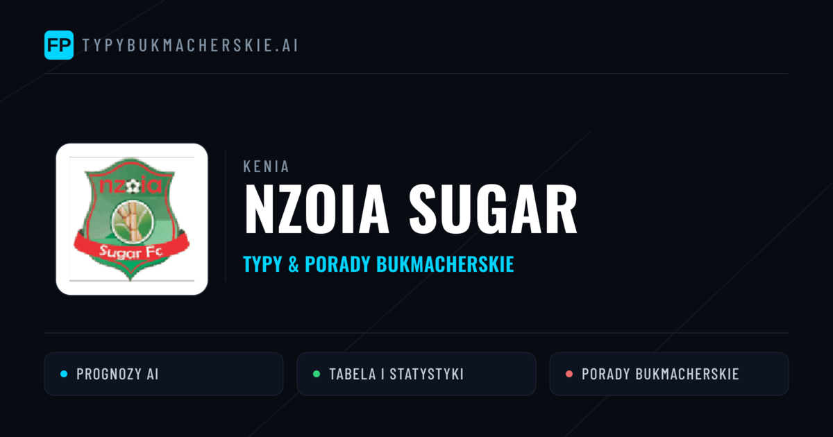 Nzoia Sugar Typy i statystyki