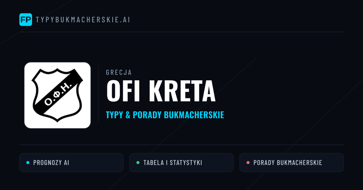 OFI Kreta Typy i statystyki