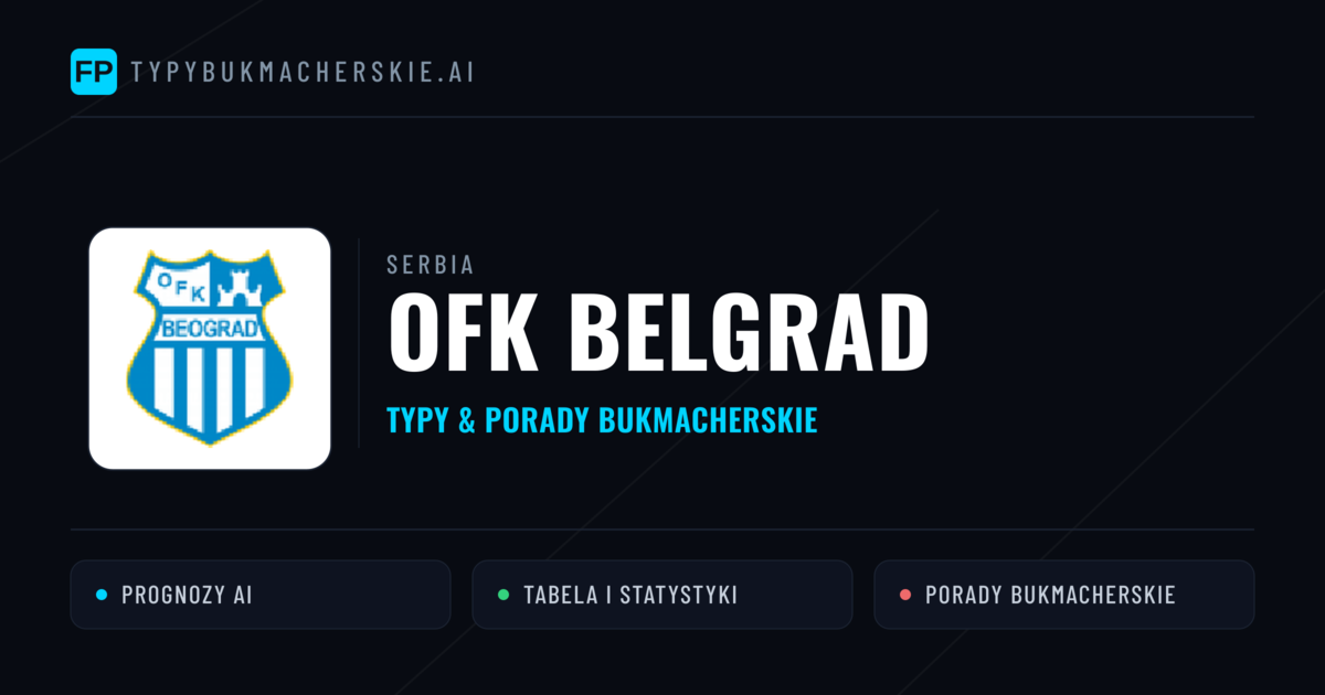 OFK Belgrad Typy i statystyki