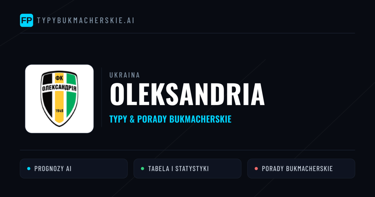 Oleksandria Typy i statystyki