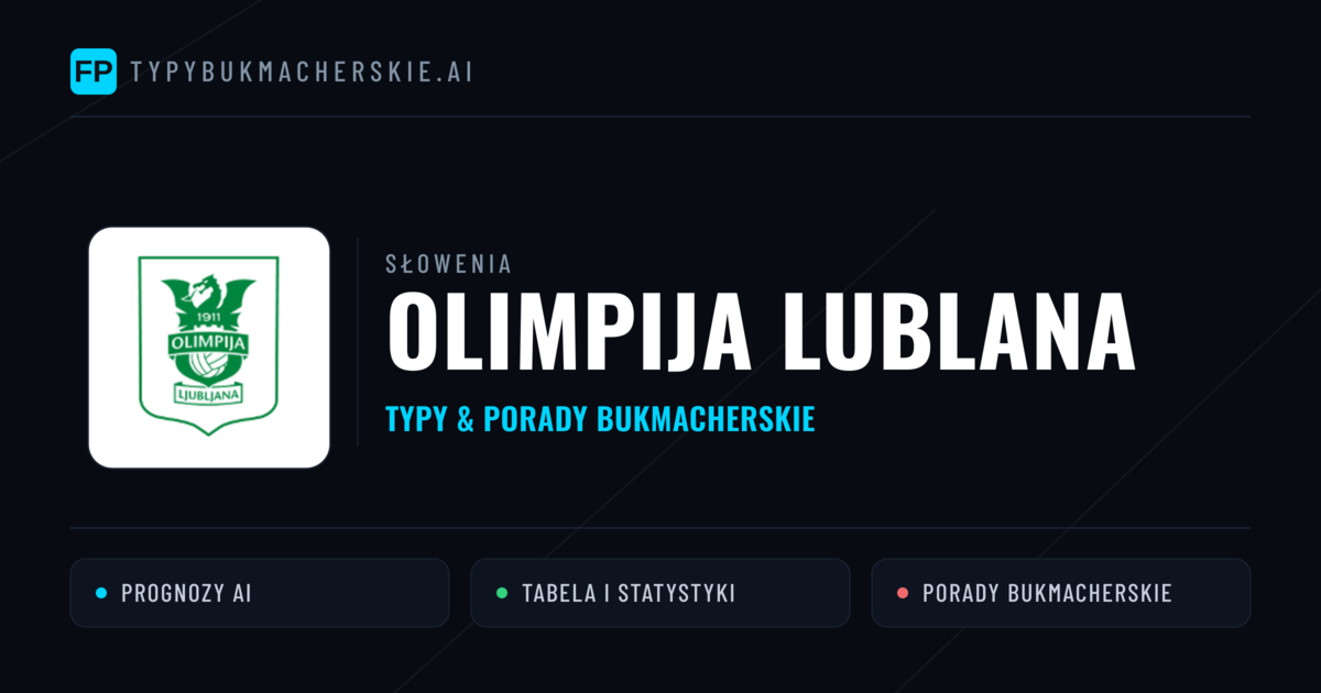 Olimpija Lublana Typy i statystyki