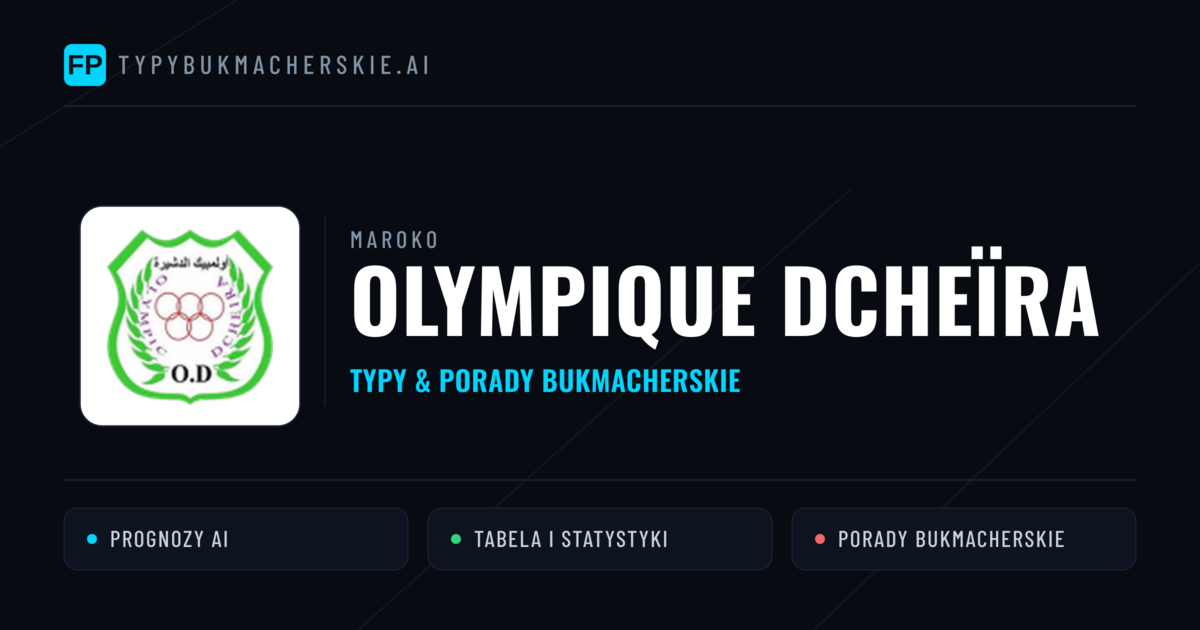 Olympique Dcheïra Typy i statystyki