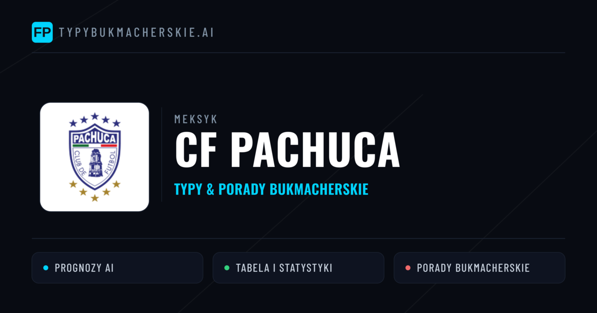 CF Pachuca Typy i statystyki